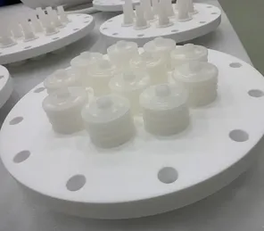 لوحة داعمة مطلية بـ PTFE عالية النقاء وموزع مطلي بـ  PFA