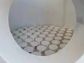 موزع سوائل مطلي بـ PTFE