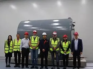 زيارة واجتماع مع عميل Sinopec من أوروبا.