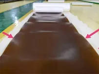 لوح من  PTFE بعد المعالجة بالصوديوم 